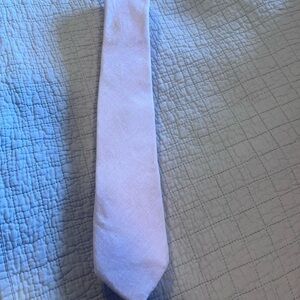 Tommy Hilfiger Pink Linen Solid Tie Men's One Size Classic Design